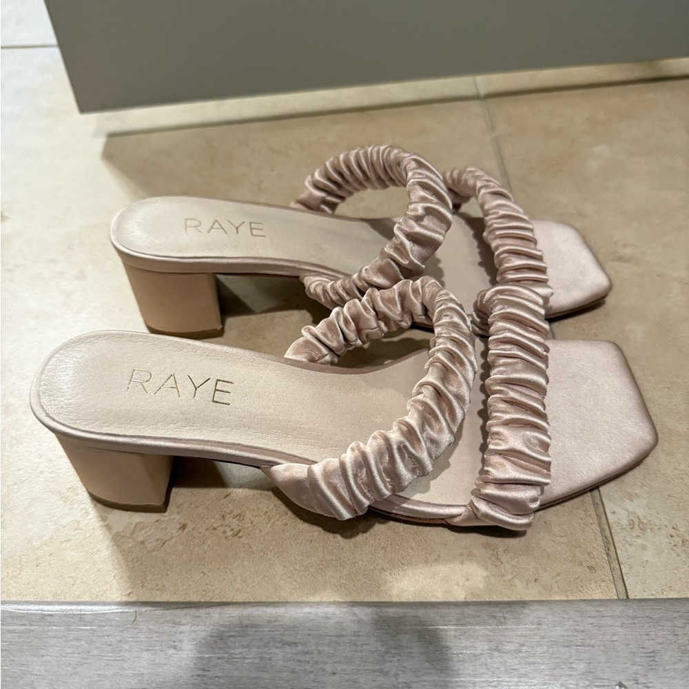 RAYE Posh Heeled Sandals- Pink